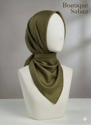 foulard satin 90cm*90cm