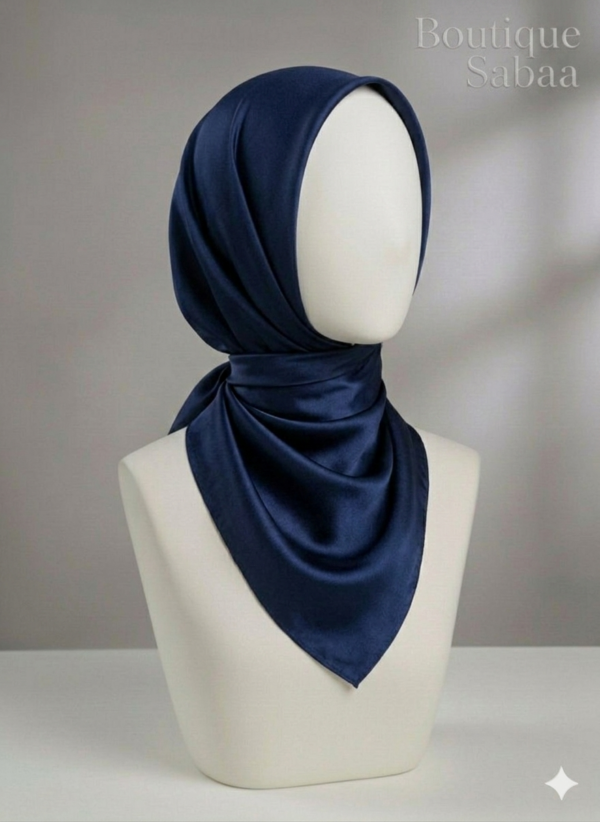 foulard satin 90cm*90cm