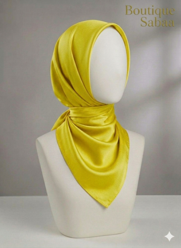 foulard satin 90cm*90cm