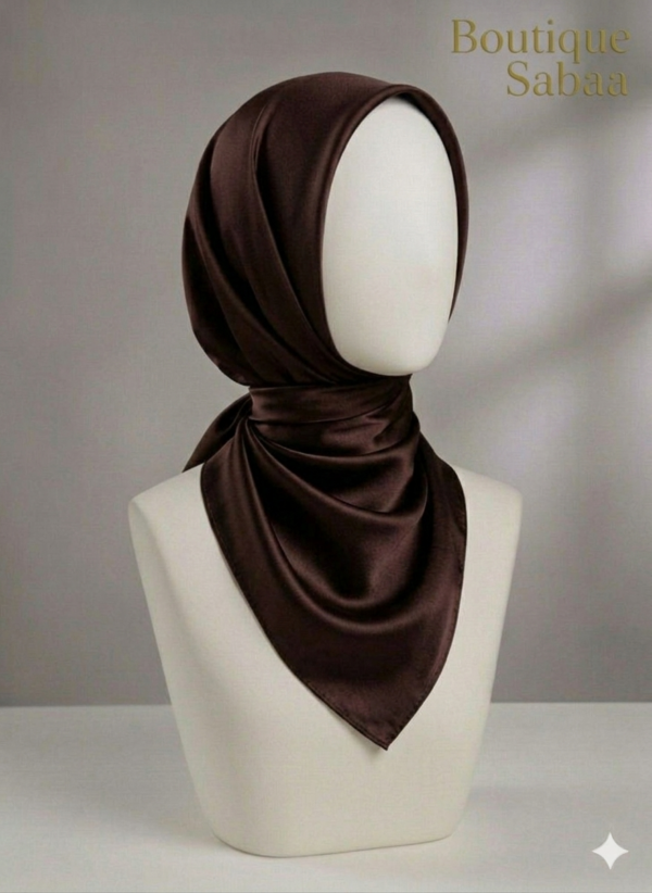 foulard satin 90cm*90cm
