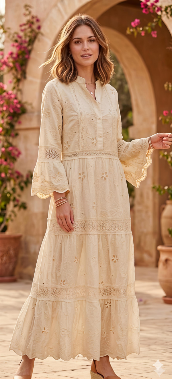 Robe en dentelle