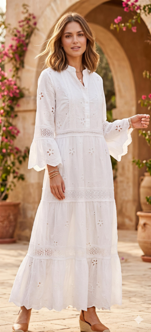 Robe en dentelle